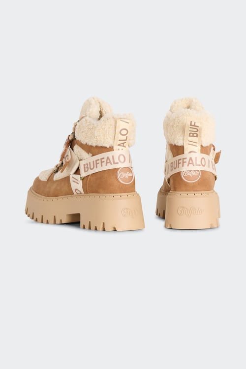 BUFFALO Bottines Marron