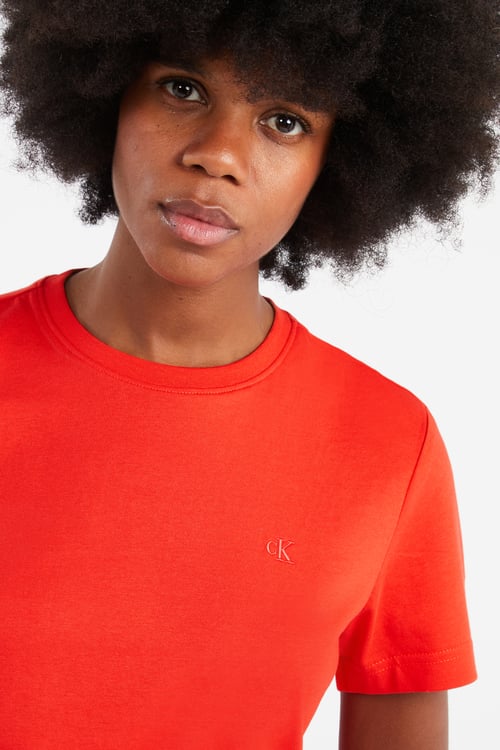 CALVIN KLEIN T-shirt Orange