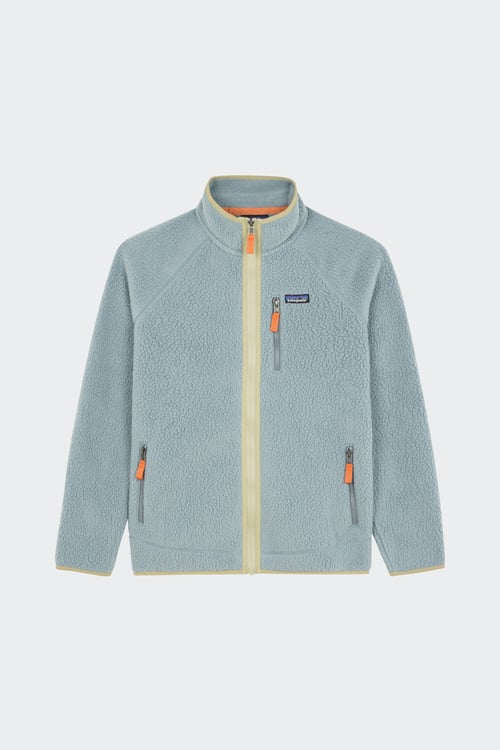 Polaire droit col montant - Taille M Bleu