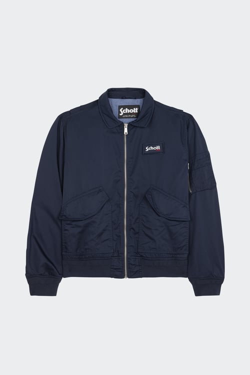 Blouson - Taille L Bleu