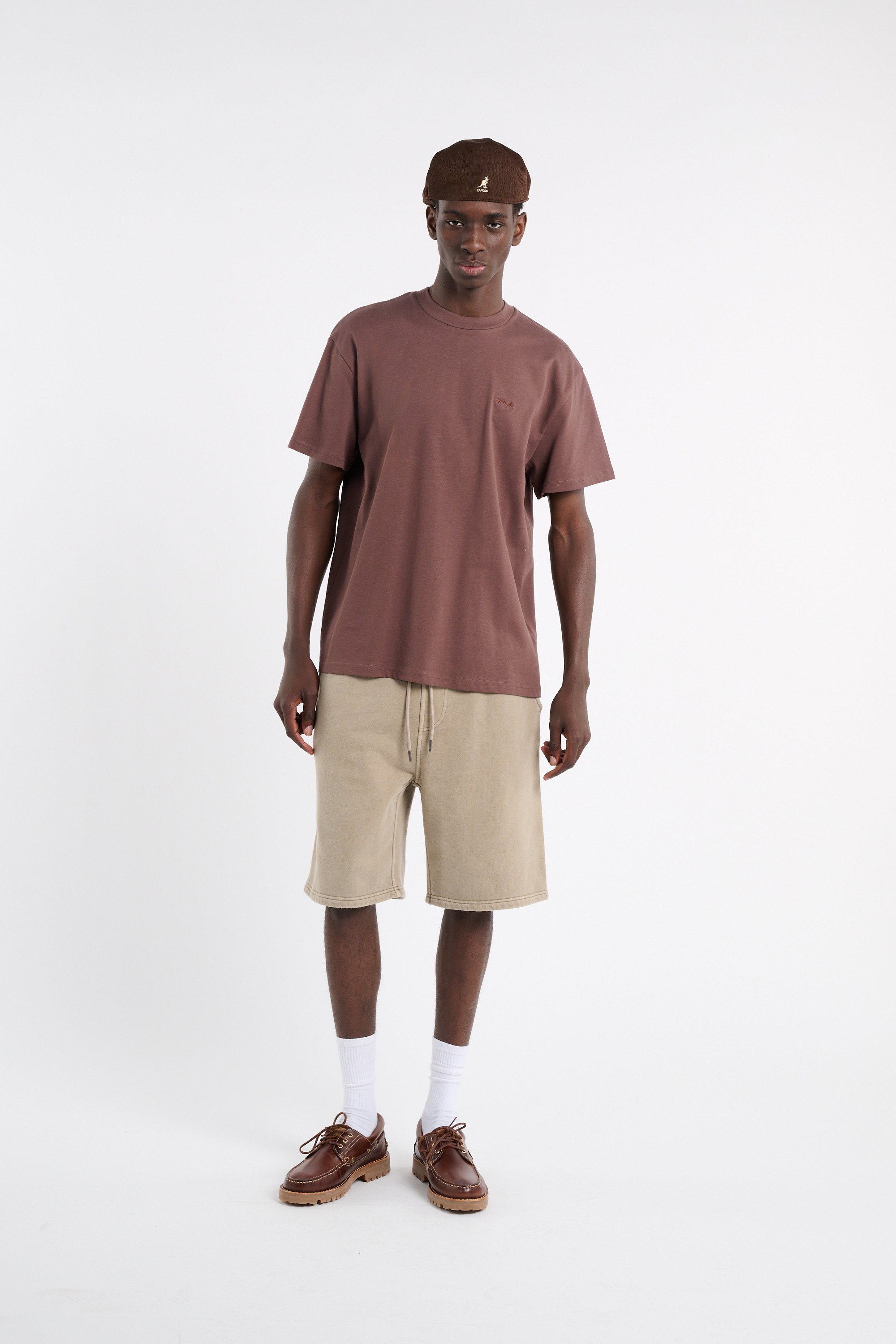 T-shirt SCHOTT Marron