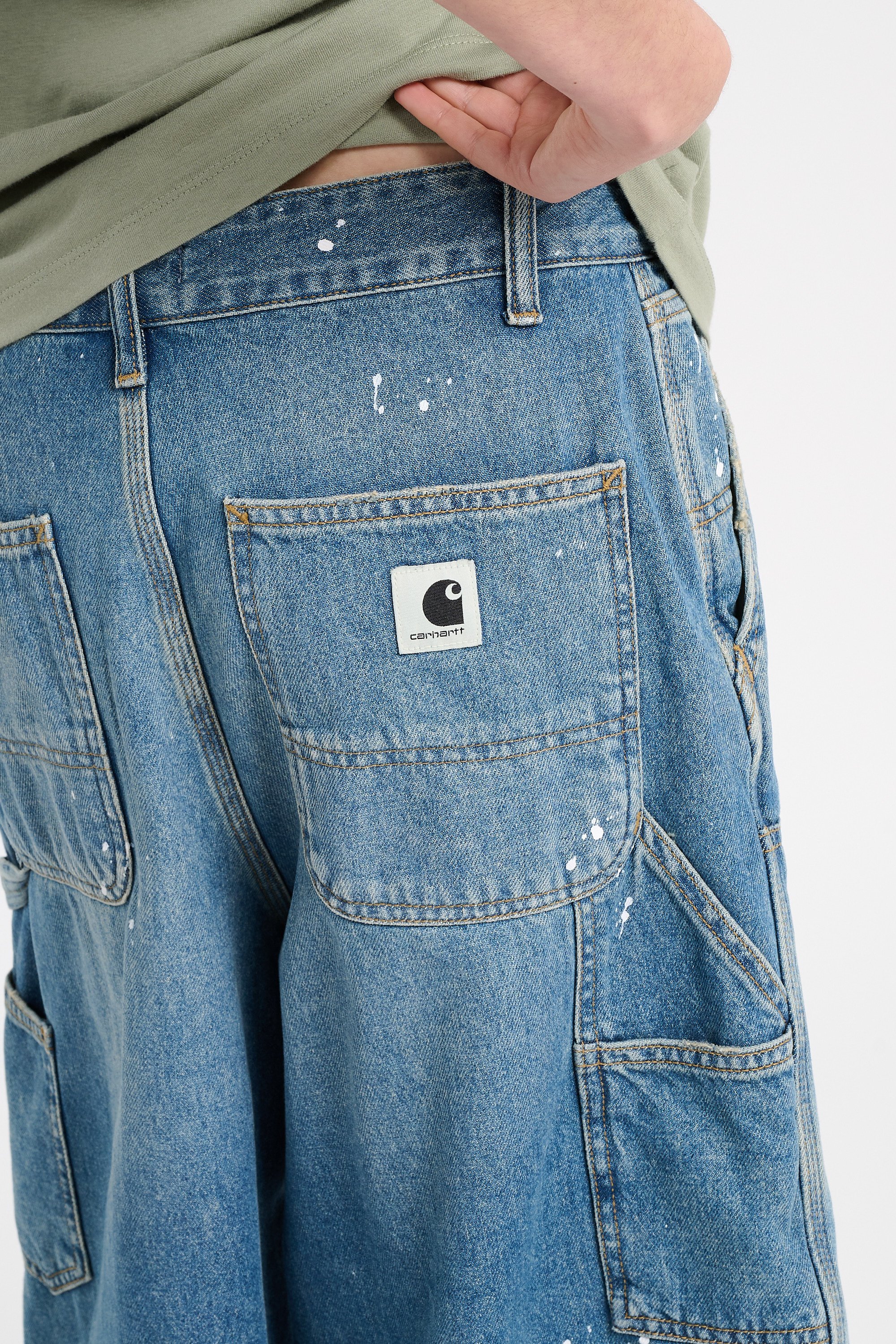 Cotton Bermuda shorts | Blue CARHARTT WIP Women
