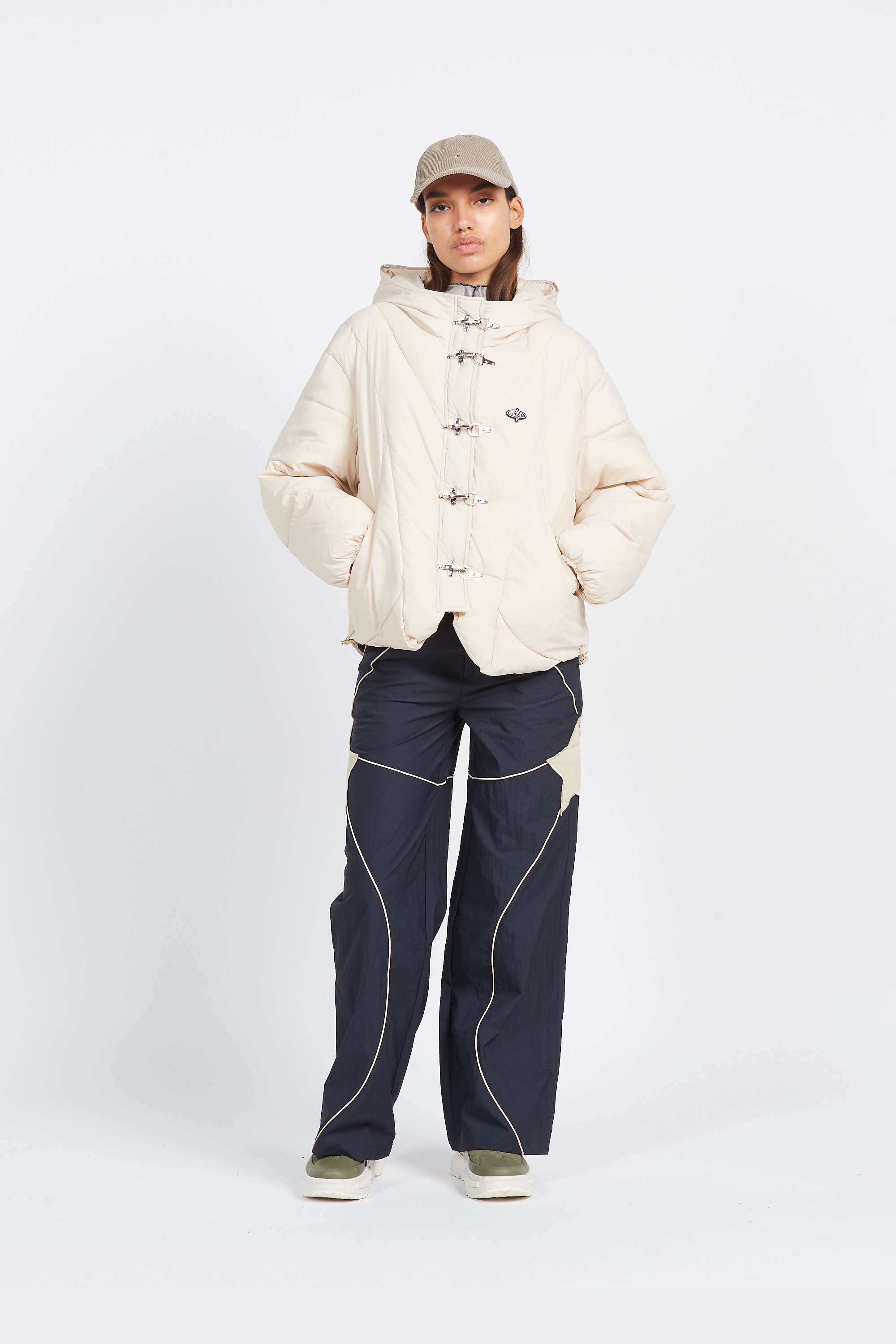 Puffer Jacket Beige