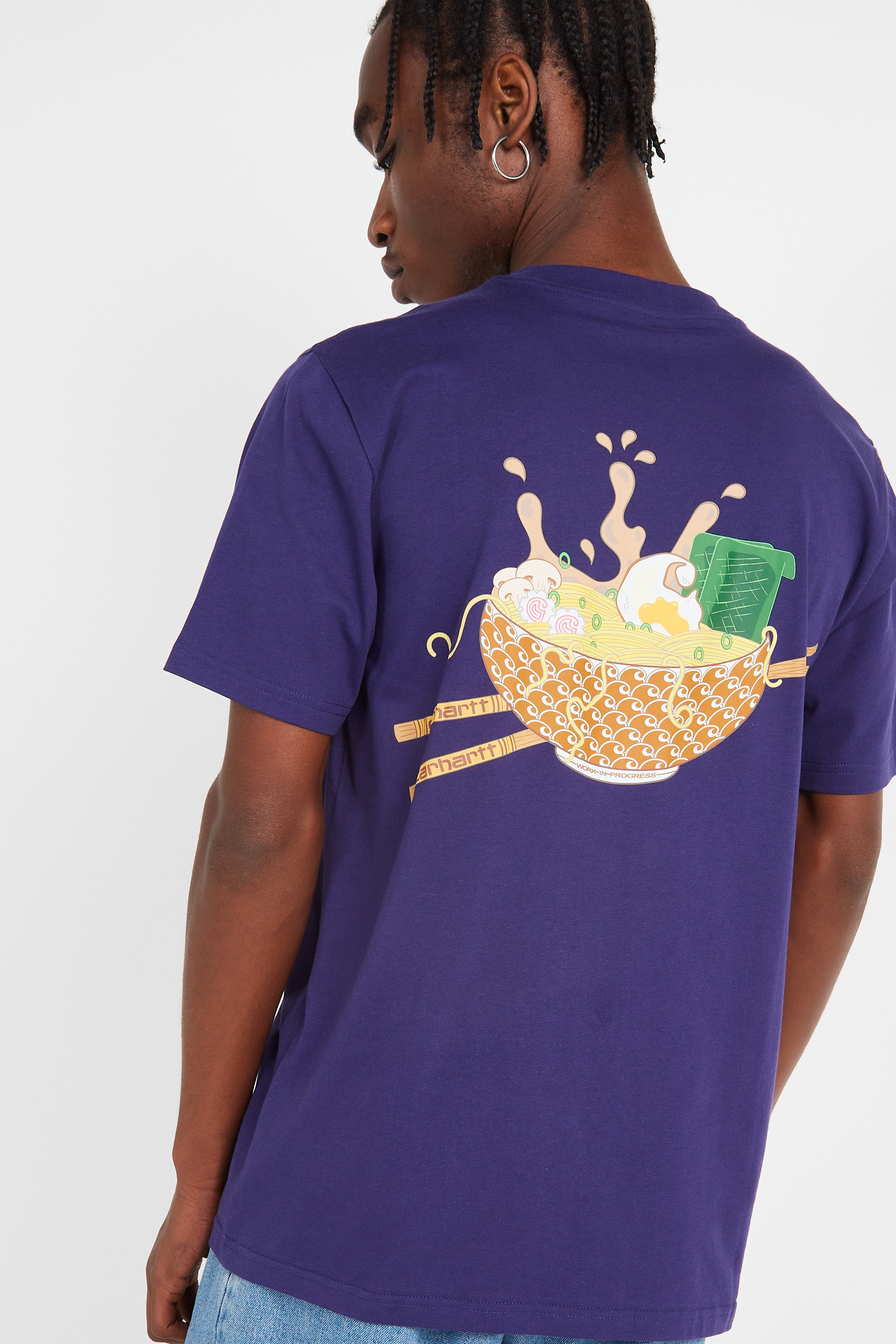 T-Shirt S/s noodle soup t-Shirt Violet Carhartt wip - Homme