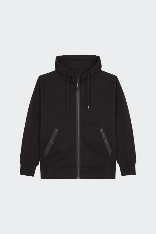 C.P. COMPANY Hoodie zippé Noir