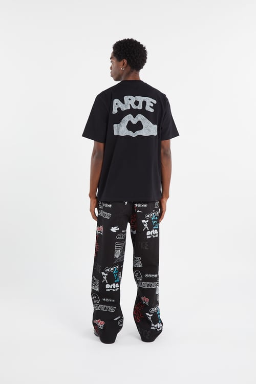 ARTE ANTWERP T-shirt Noir