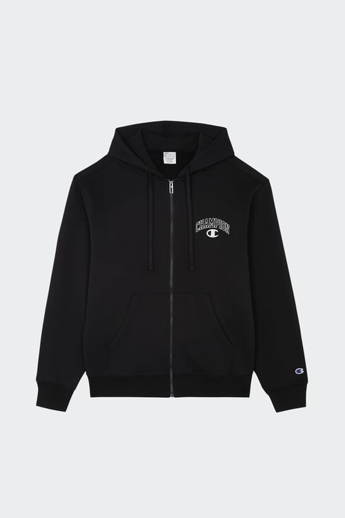 CHAMPION Hoodie zippé Noir