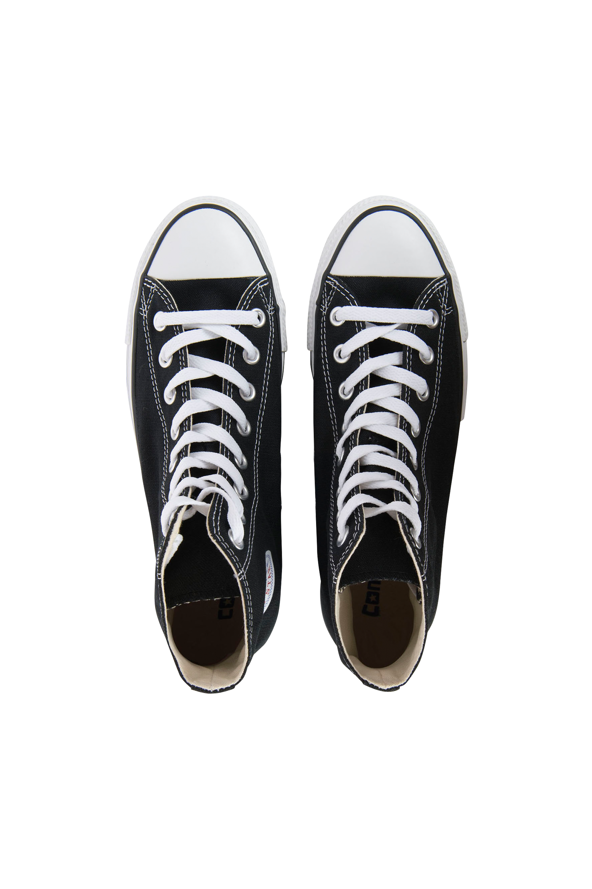 High-top sneakers Black