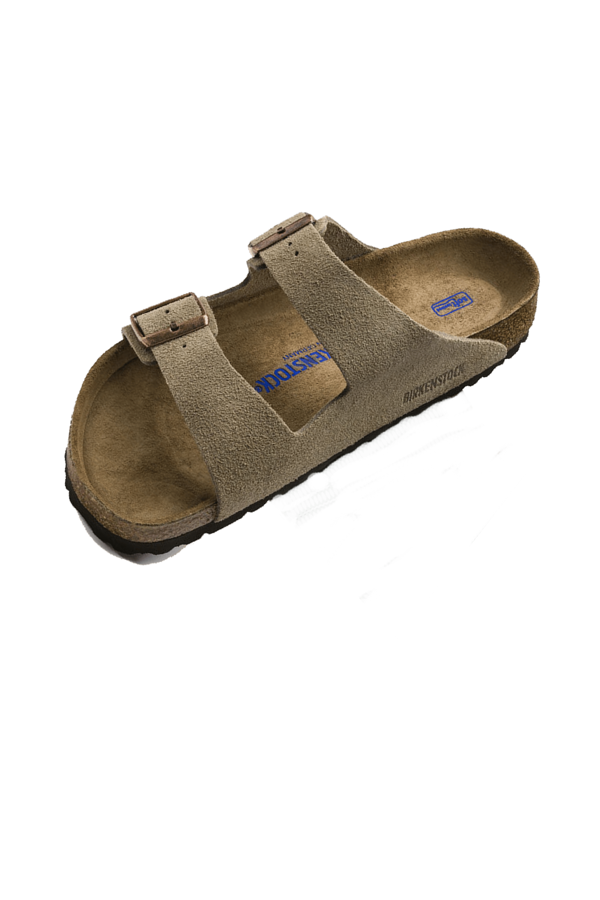 Sandales plates Gris