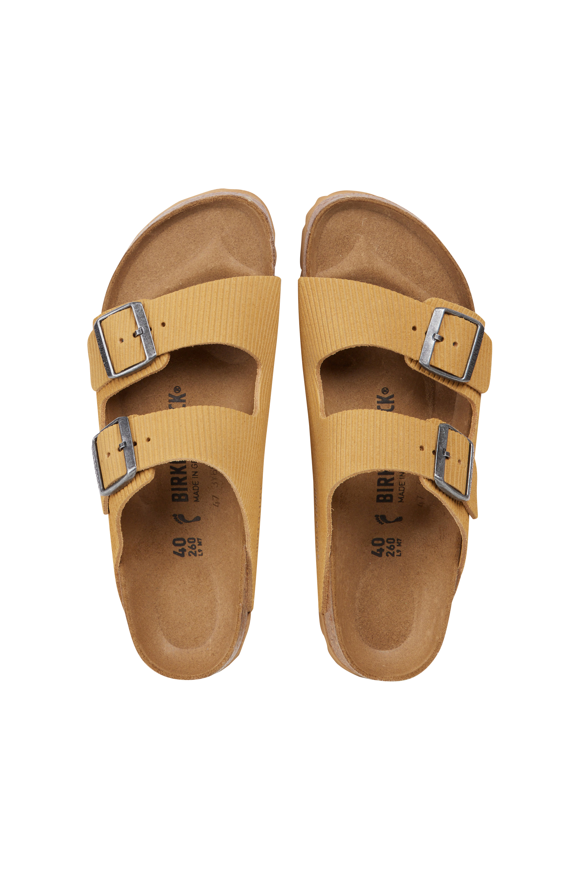 Sandals BIRKENSTOCK Yellow