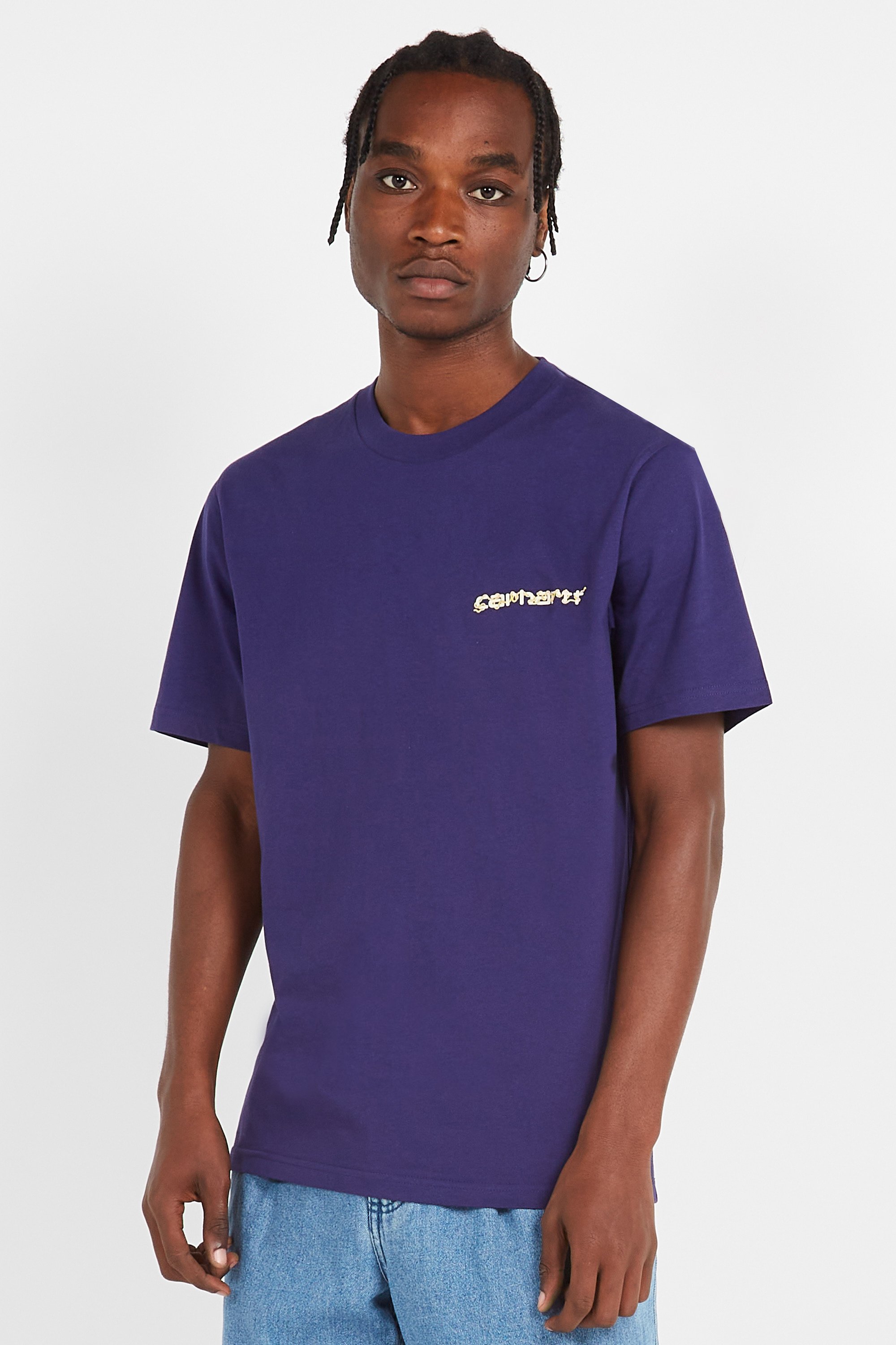 Tシャツ・カットソー Carhartt WIP \"Noodle Soup\" t-shirt Purple Noodle Soup T-Shirt Aura - Carhartt WIP - EQVVS