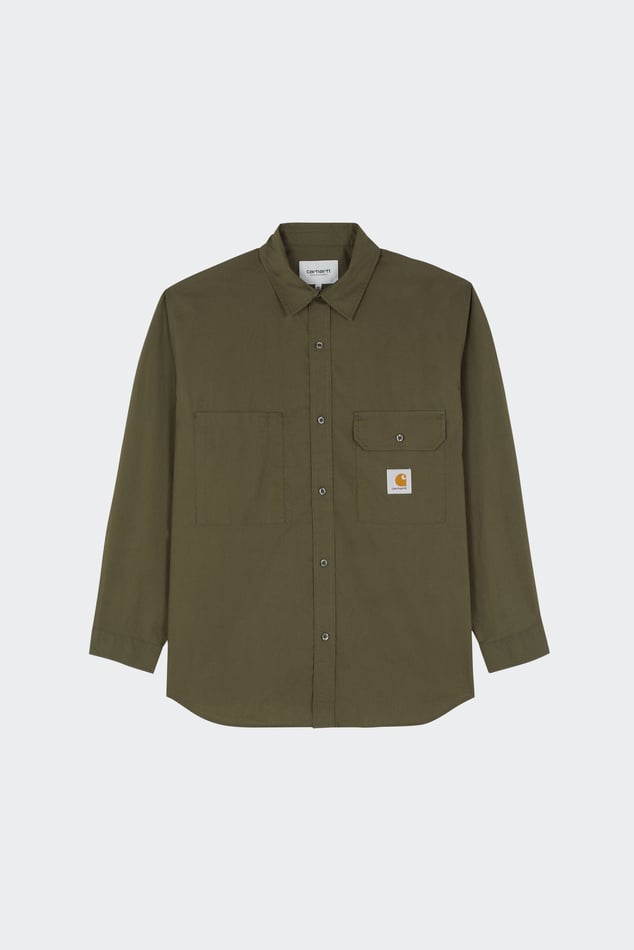 Shirt L/s irwin shirt Khaki Carhartt wip - Men | Citadium Shirt L/s irwin shirt Khaki Carhartt wip - Men | Citadium
