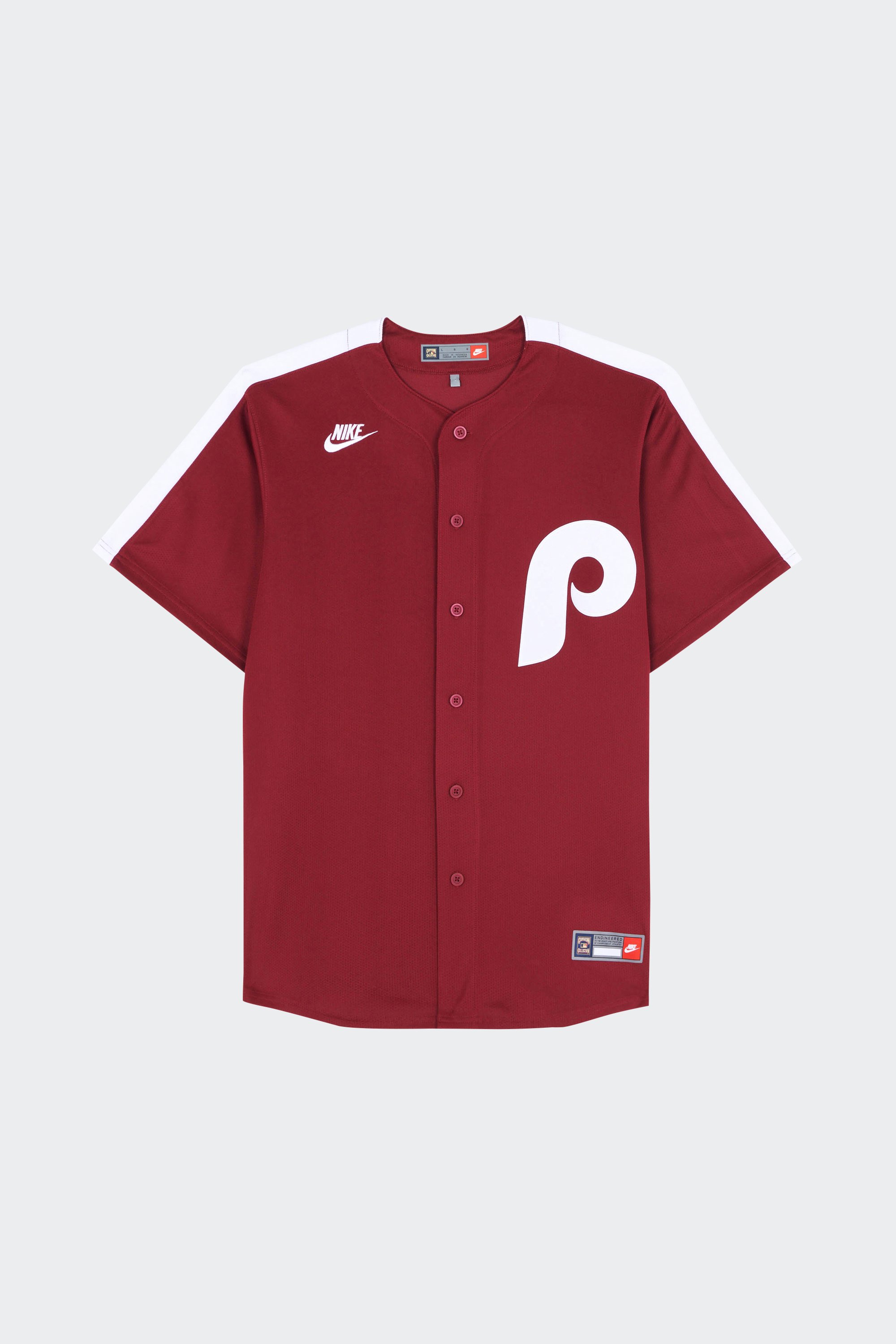 Chemise de Baseball | Rouge by NIKE MLB Chemise de Baseball Rouge