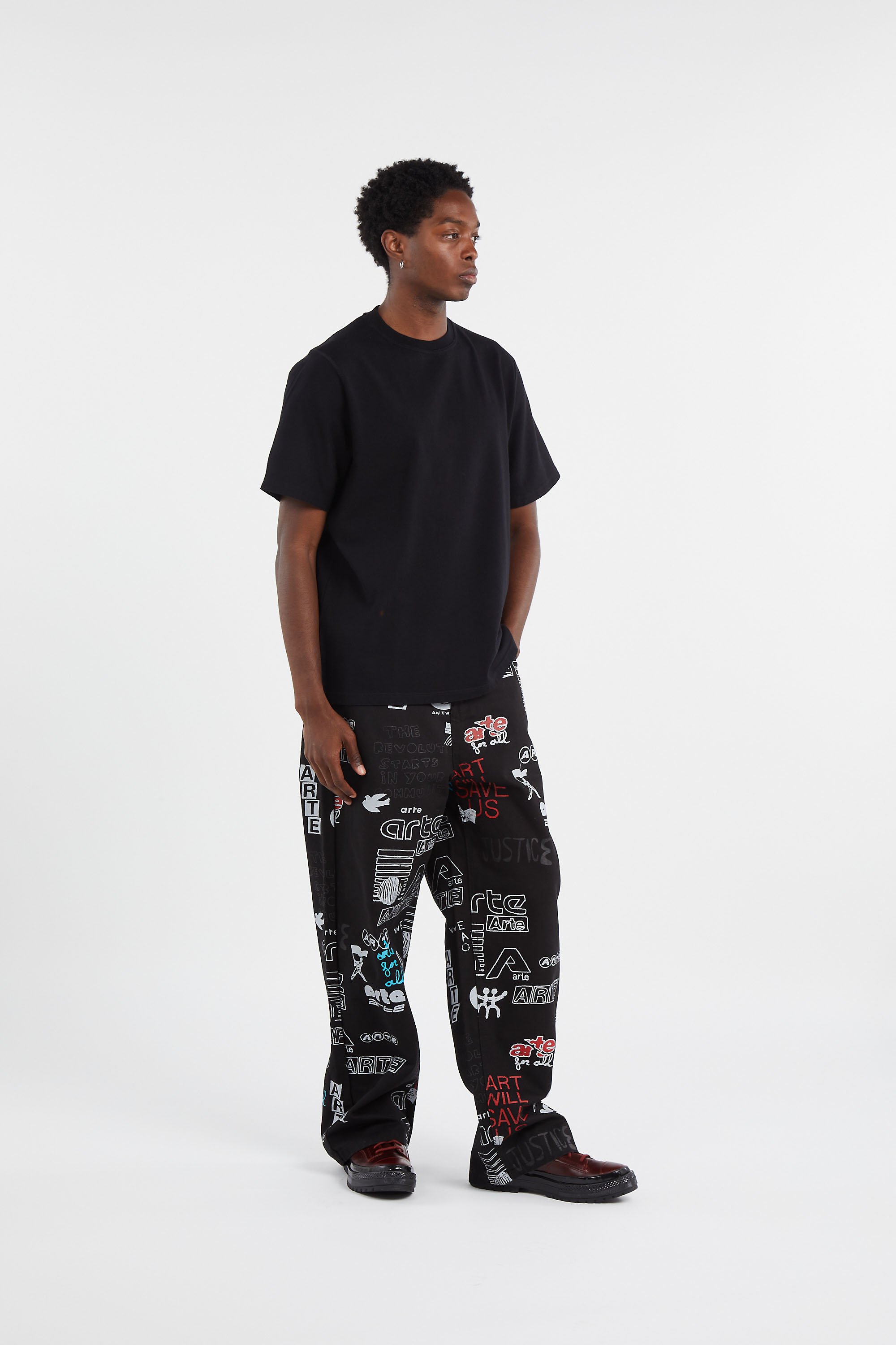 T-shirt ARTE ANTWERP Noir