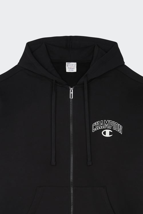 CHAMPION Hoodie zippé Noir