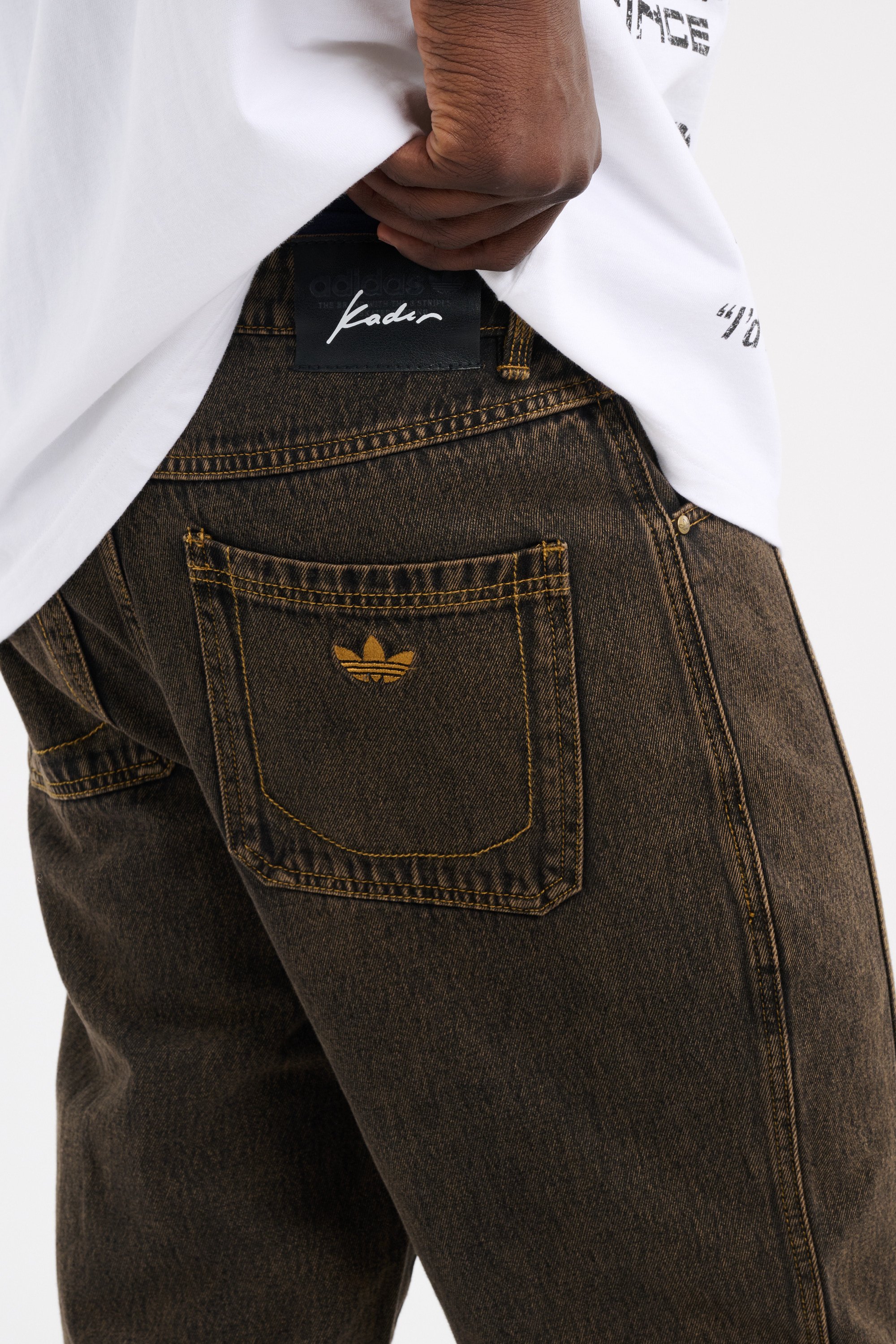 Wide-leg jeans Brown