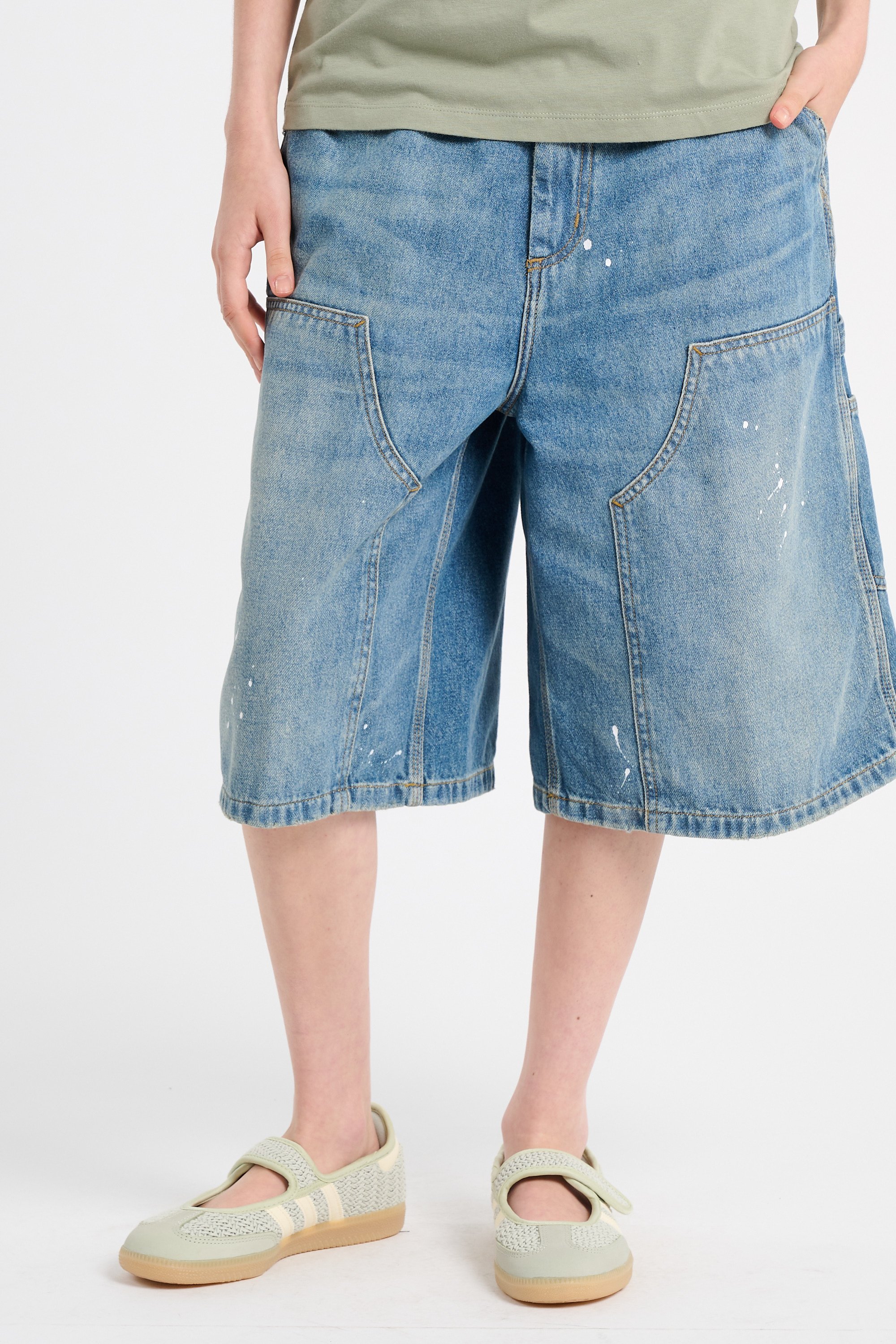 Cotton Bermuda shorts | Blue CARHARTT WIP Women