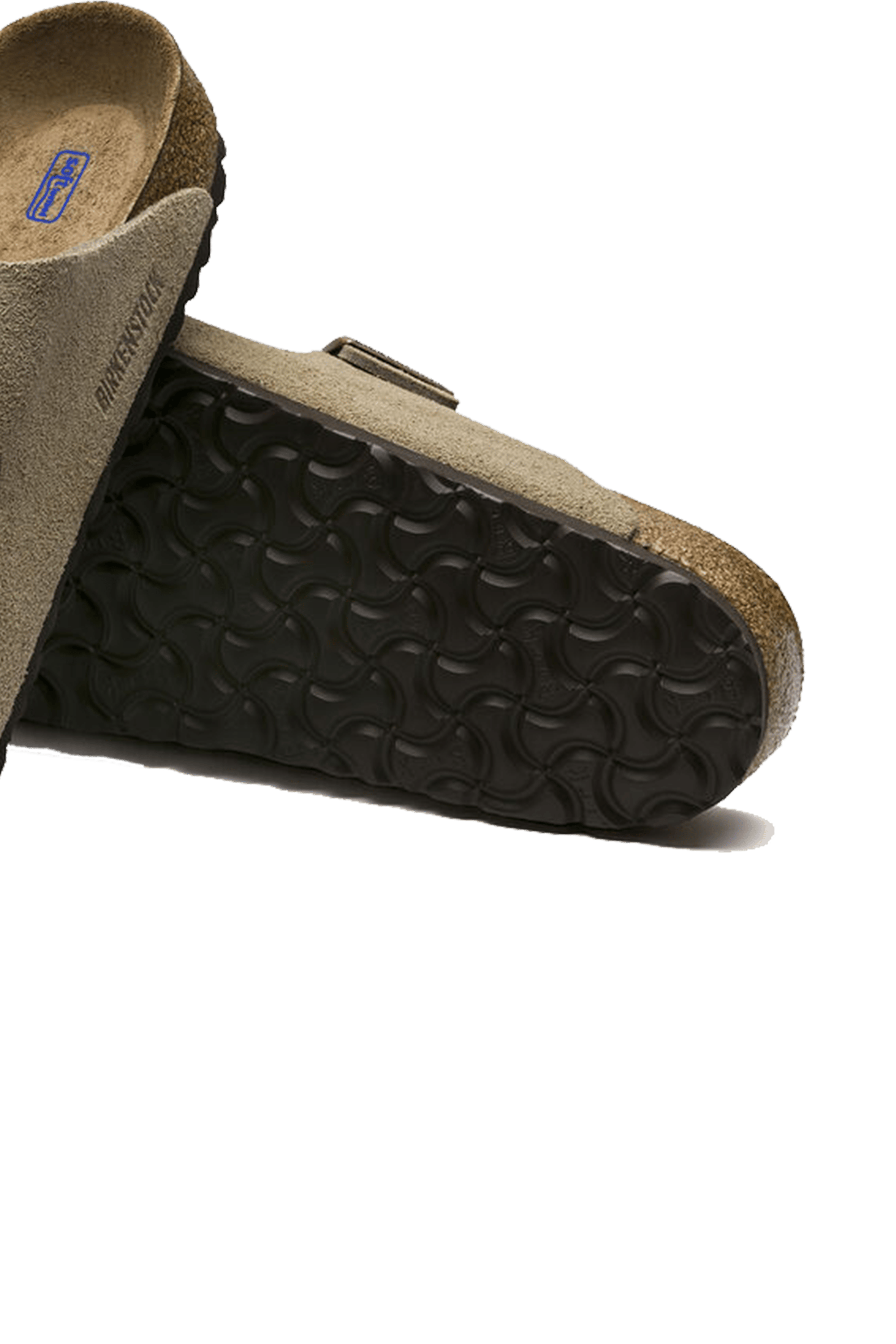 Sandales plates Gris