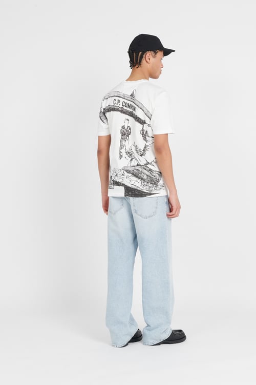 C.P. COMPANY T-shirt Blanc