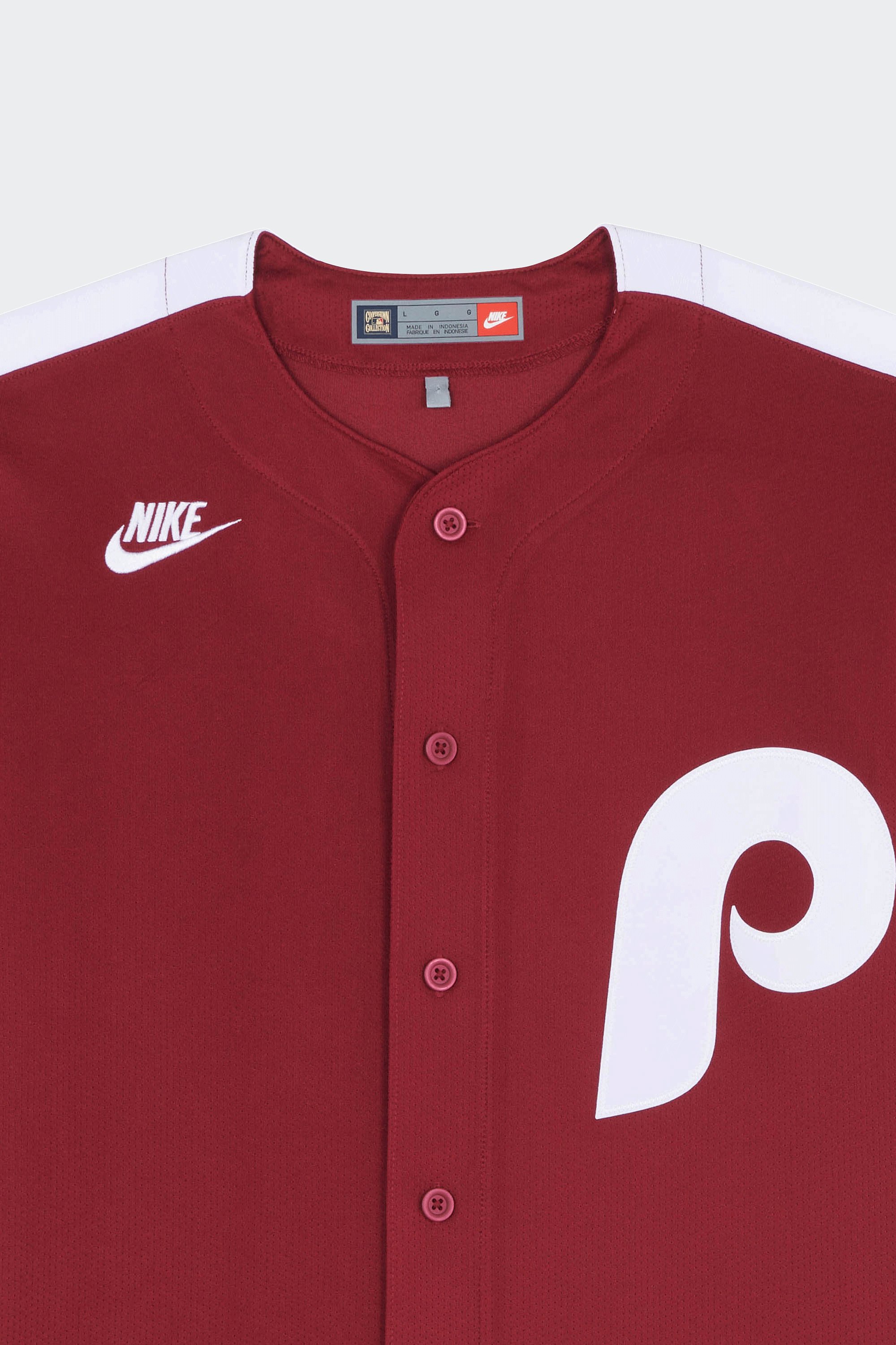 Chemise de Baseball | Rouge by NIKE MLB Chemise de Baseball Rouge
