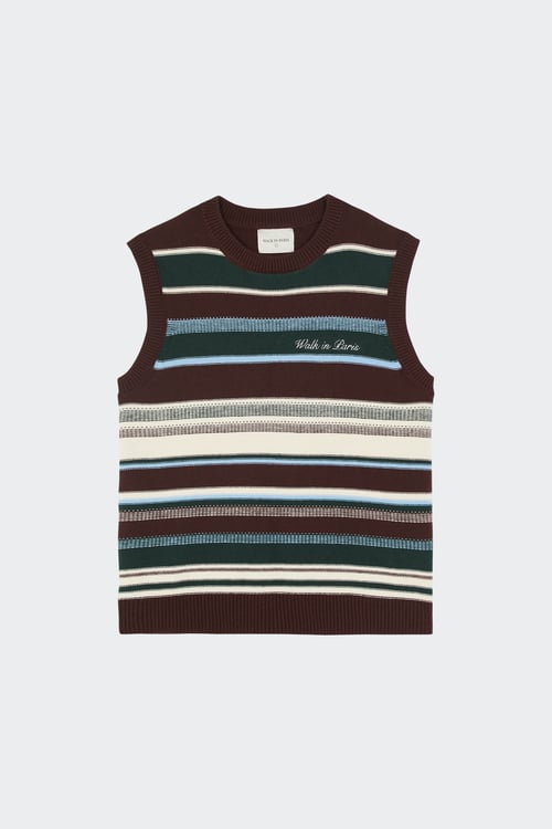 WALK IN PARIS Pull Marron