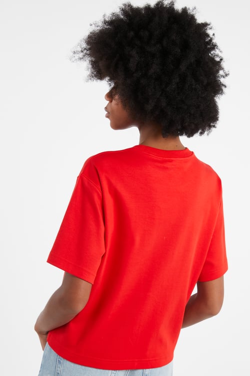 CALVIN KLEIN T-shirt Rouge