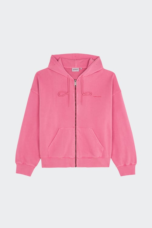 Hoodie zippé - Taille M Rose