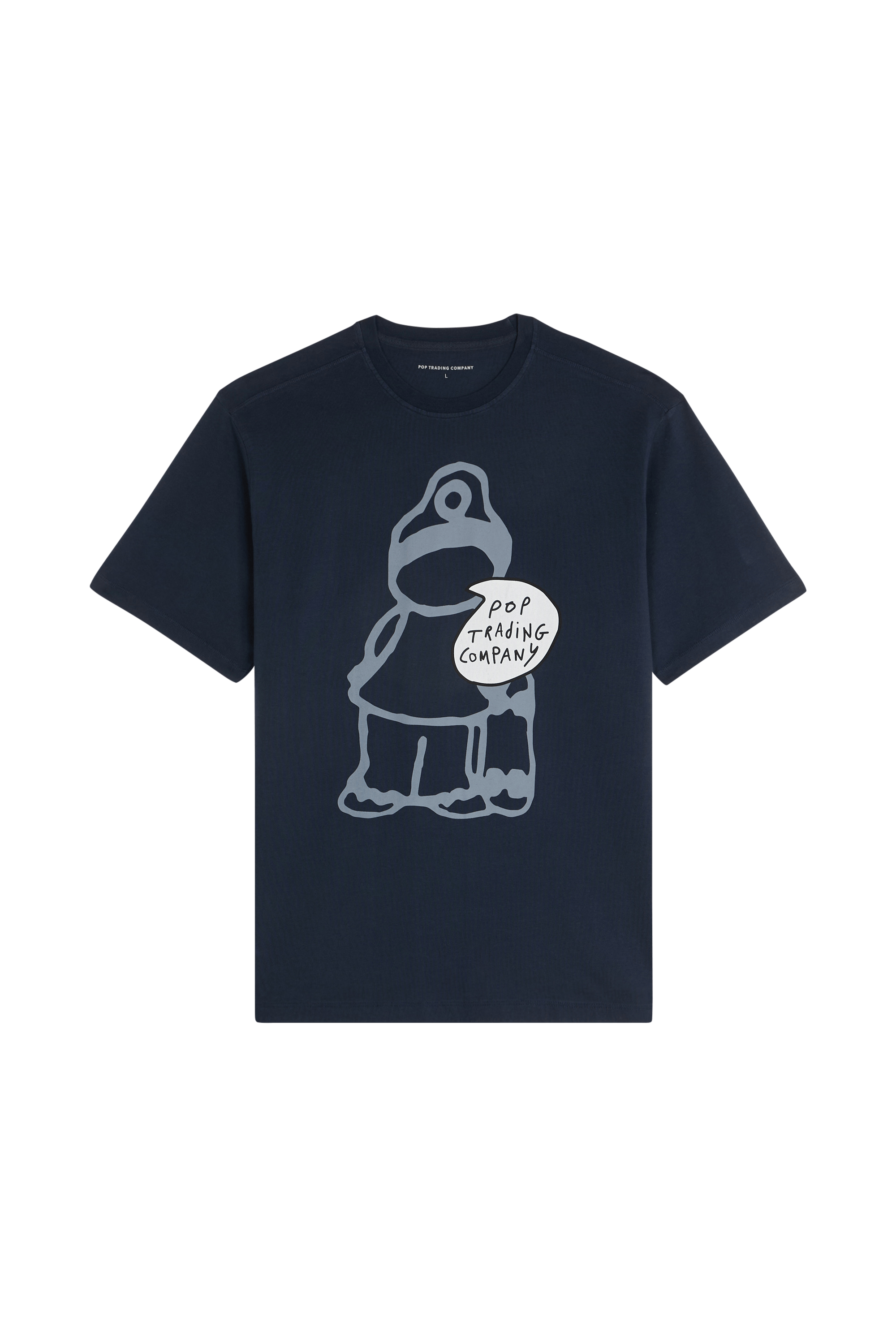 T-shirt | Bleu POP TRADING COMPANY Homme