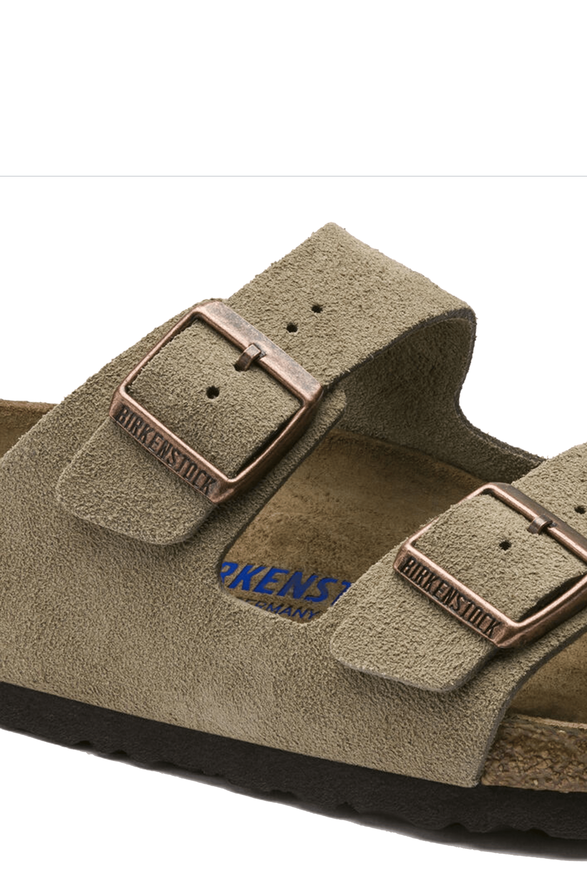 Sandales plates Gris