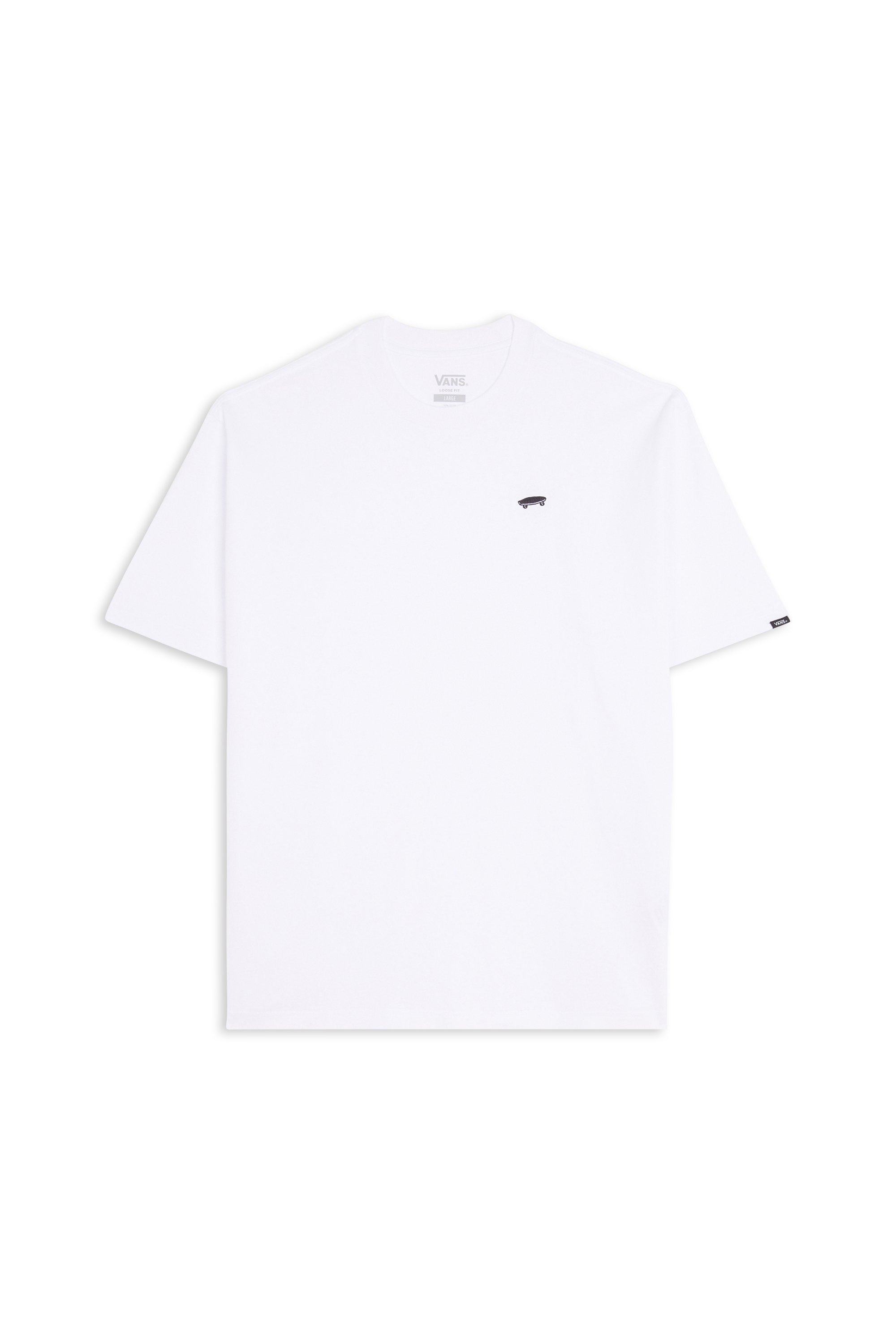 Regular-fit round-neck cotton T-shirt White
