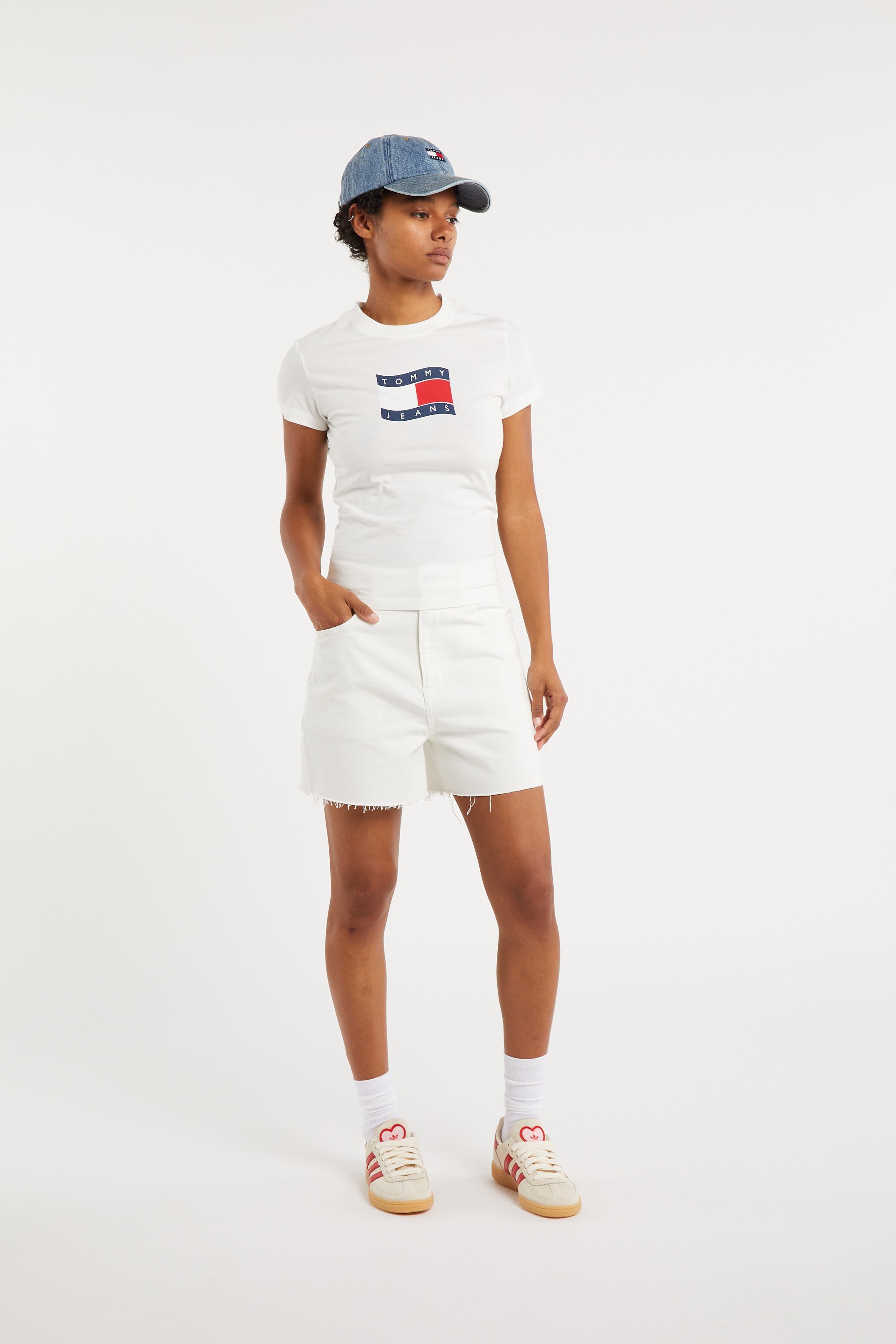 T-shirt TOMMY JEANS Blanc