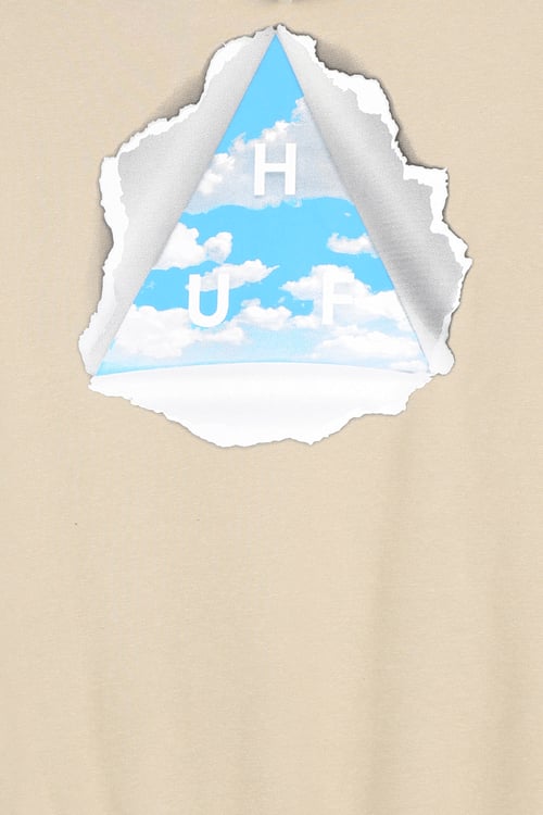 HUF Hoodie Beige