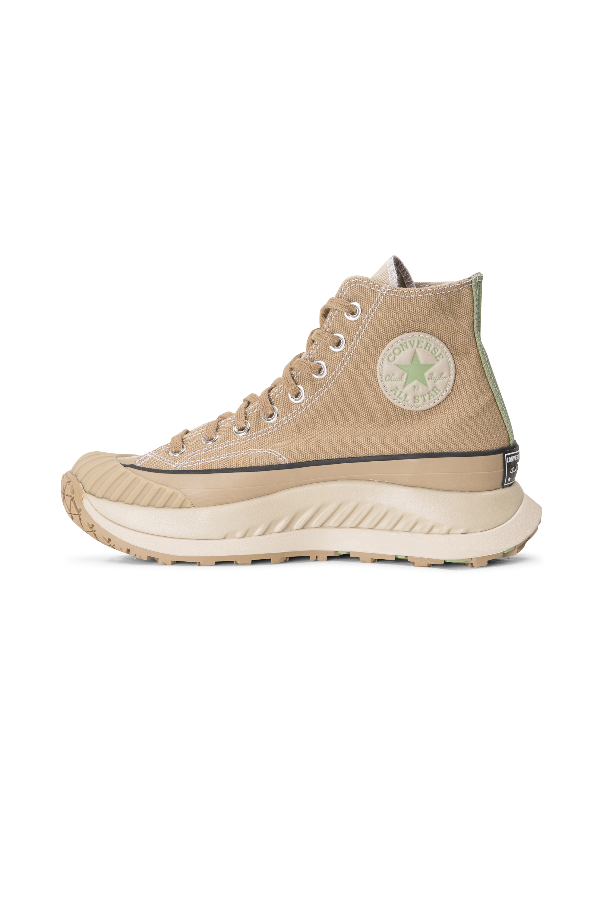 high-top sneakers Beige