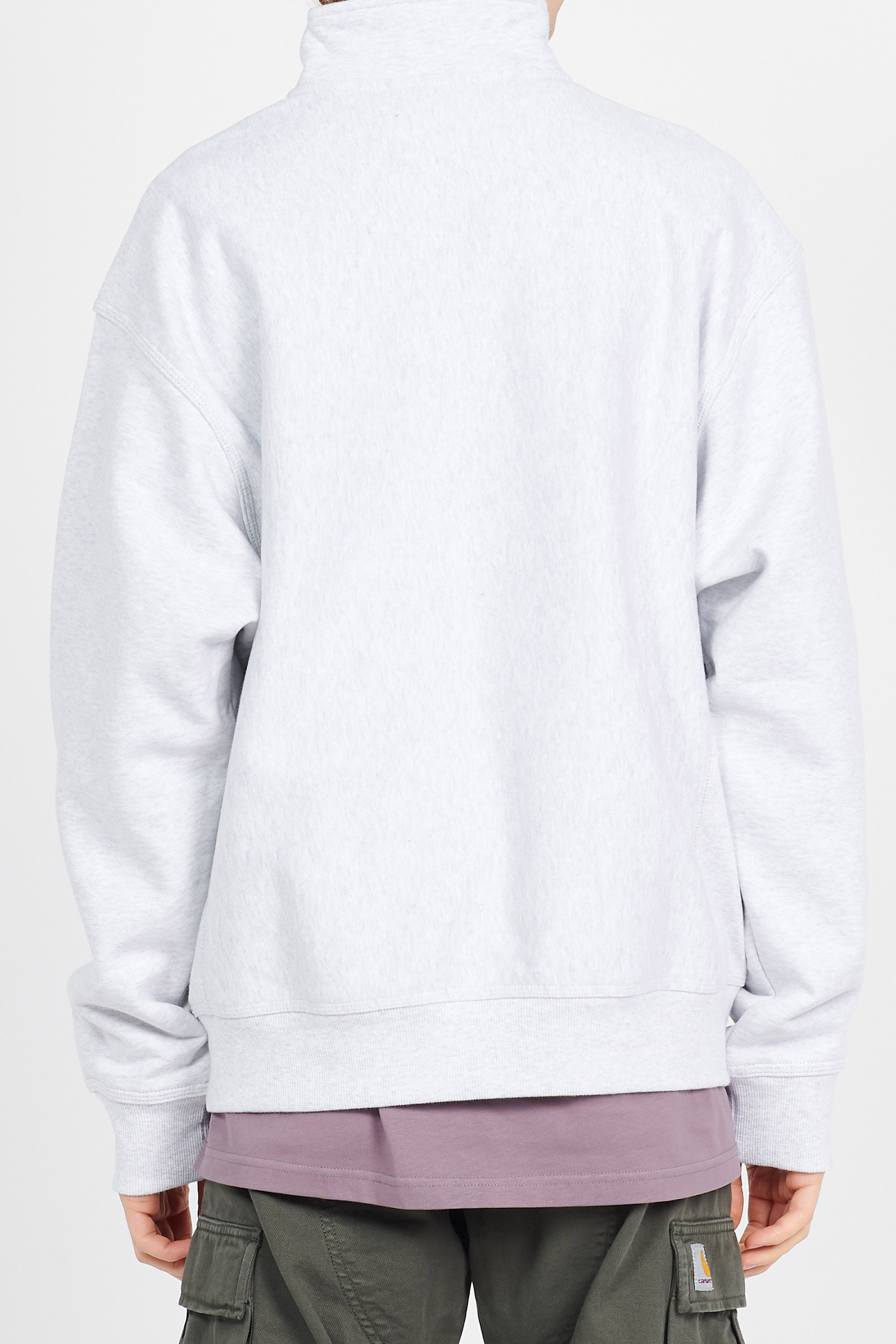 Zip-up sweatshirt | Grey CARHARTT WIP Men