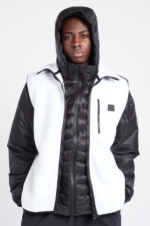 RAINS Veste  Blanc