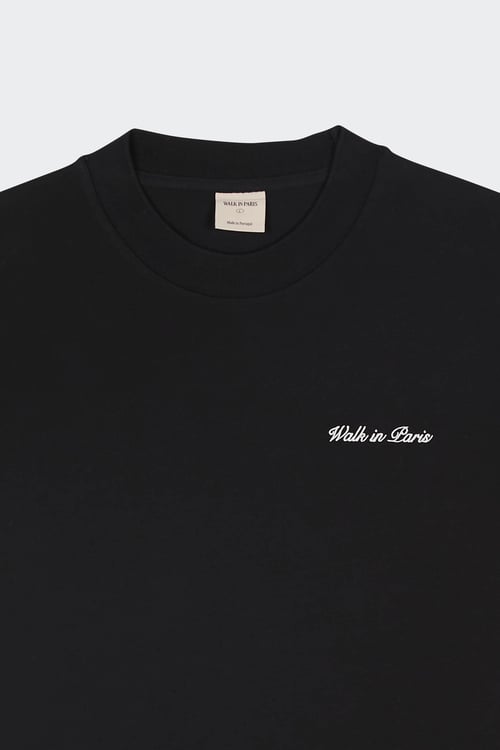 WALK IN PARIS T-shirt Noir