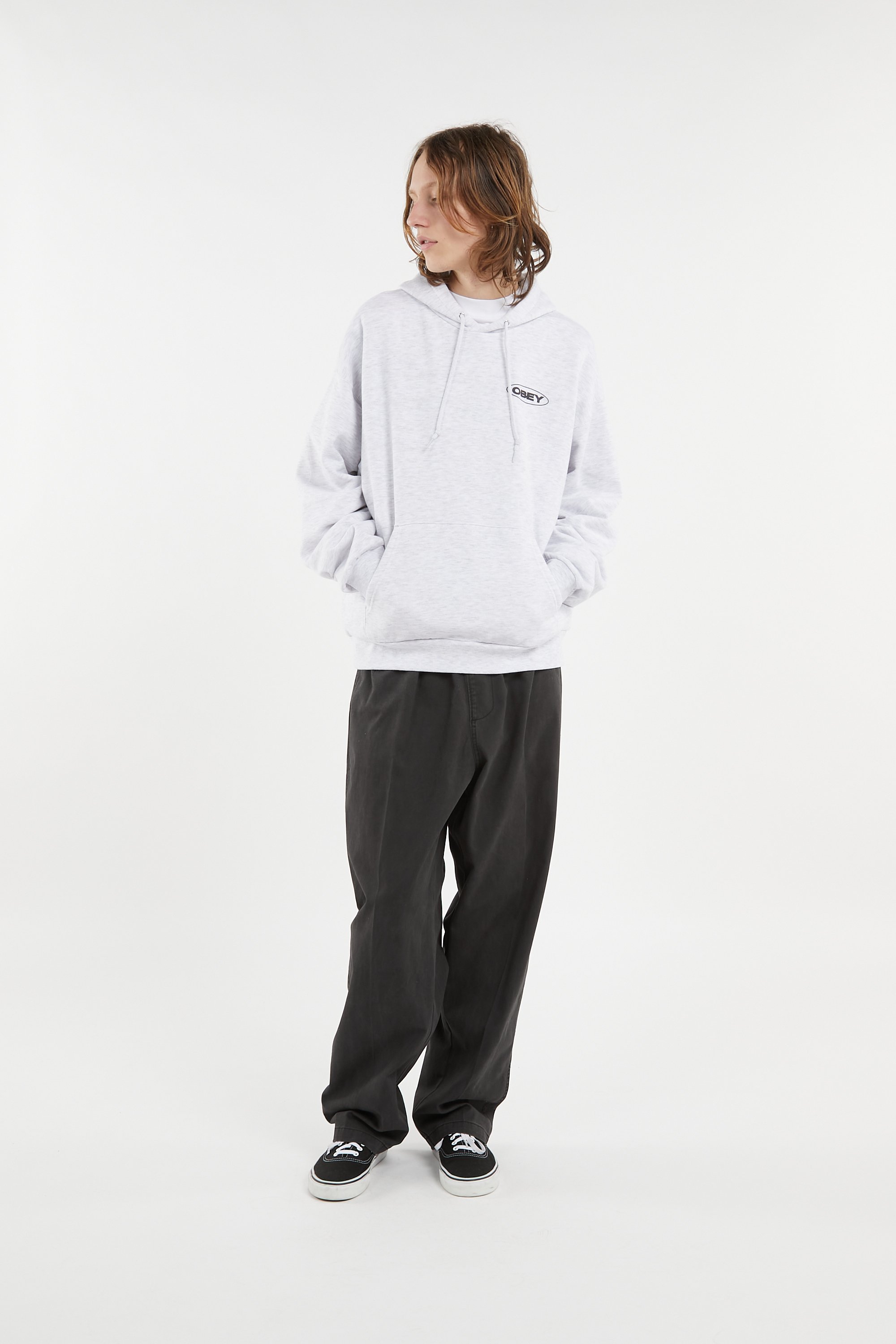 Hoodie OBEY Gris