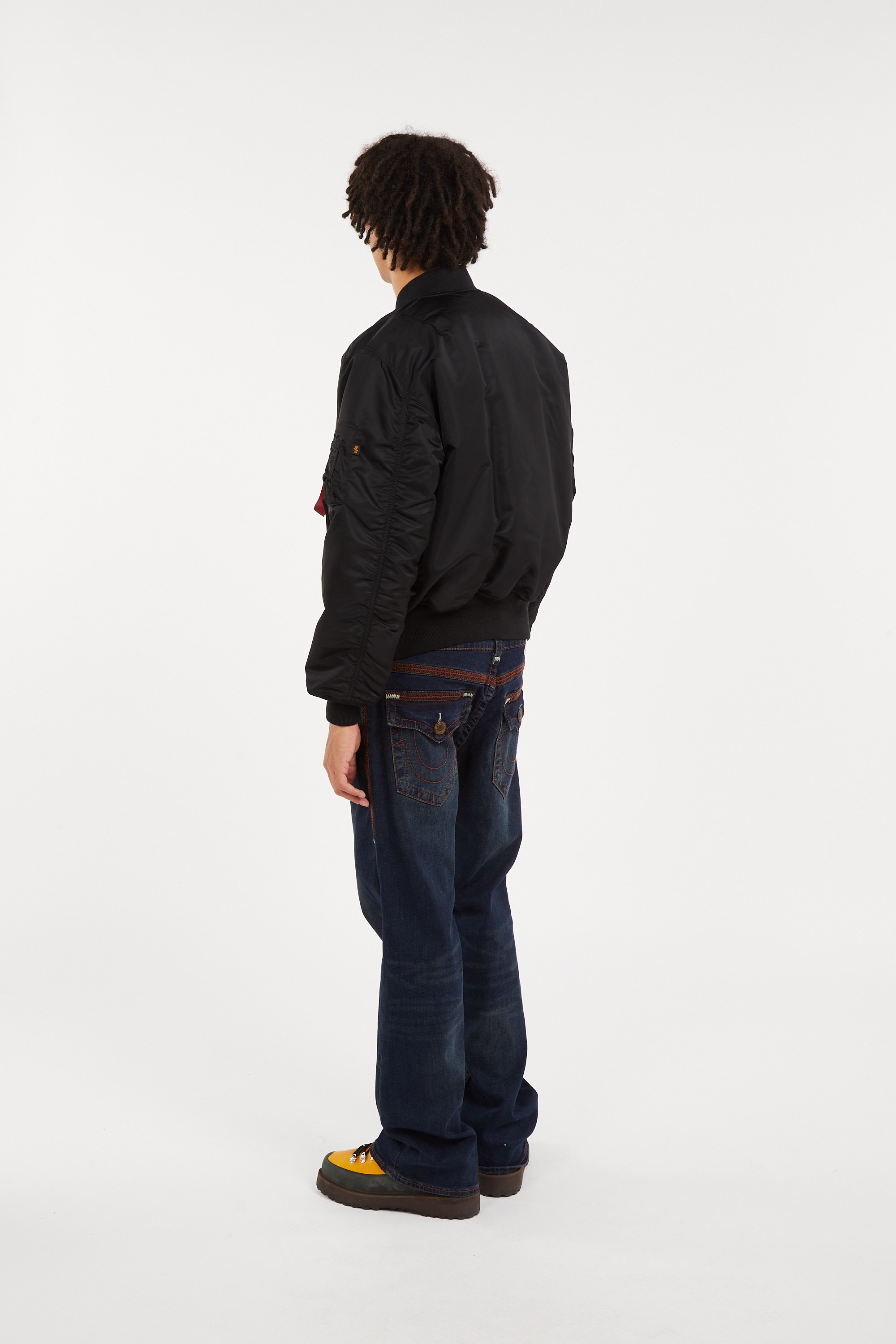 Bomber jacket | Black ALPHA INDUSTRIES Men
