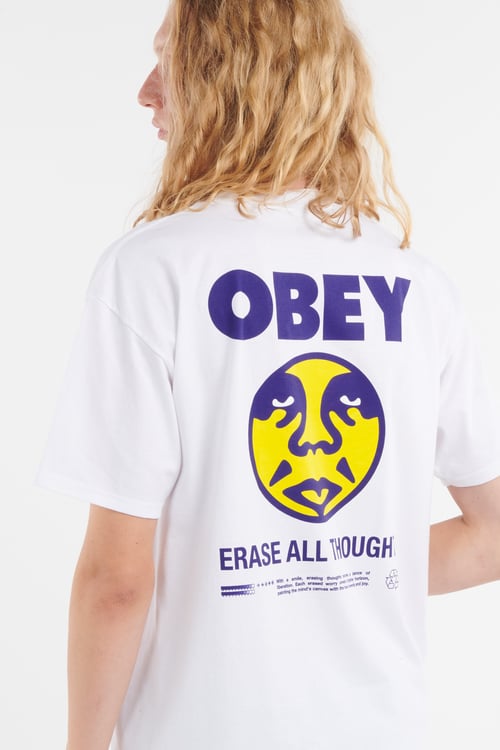 OBEY T-shirt Blanc