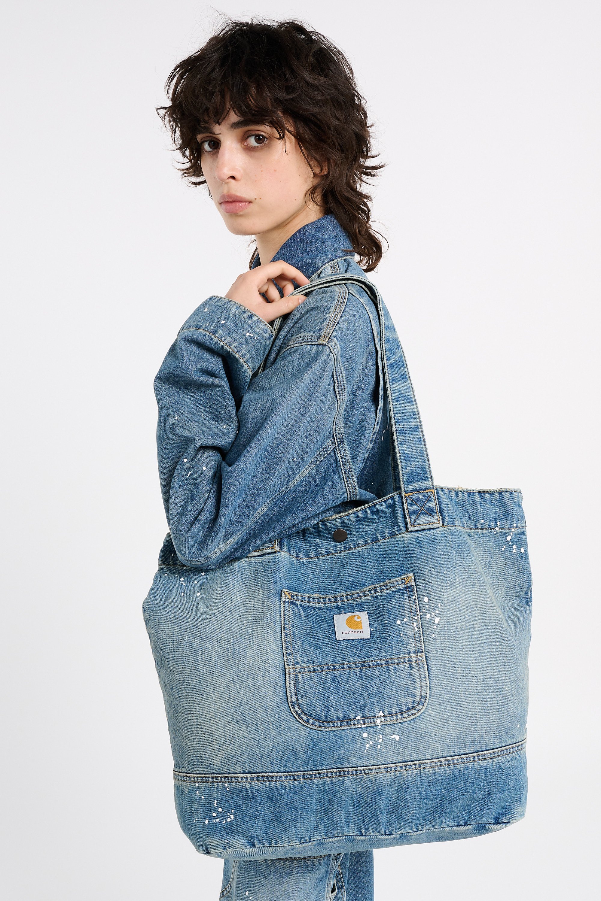 Tote Bag CARHARTT WIP Bleu