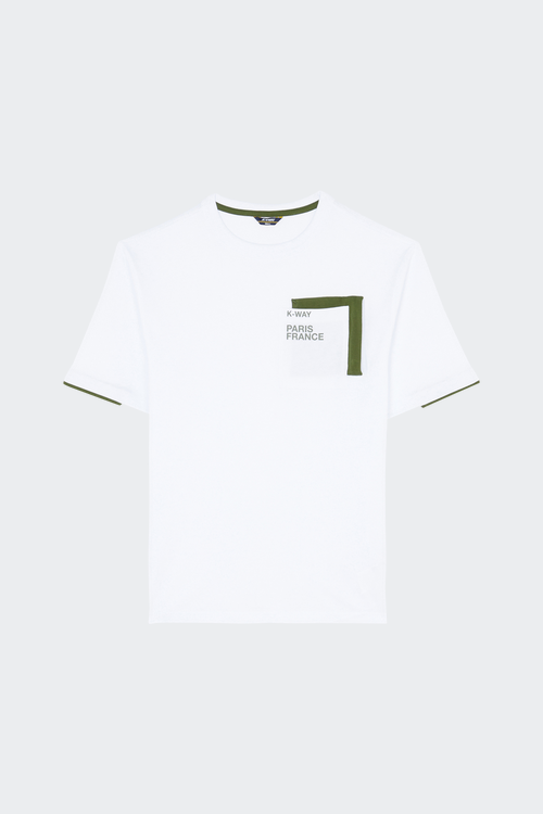 K-WAY T-shirt  Blanc