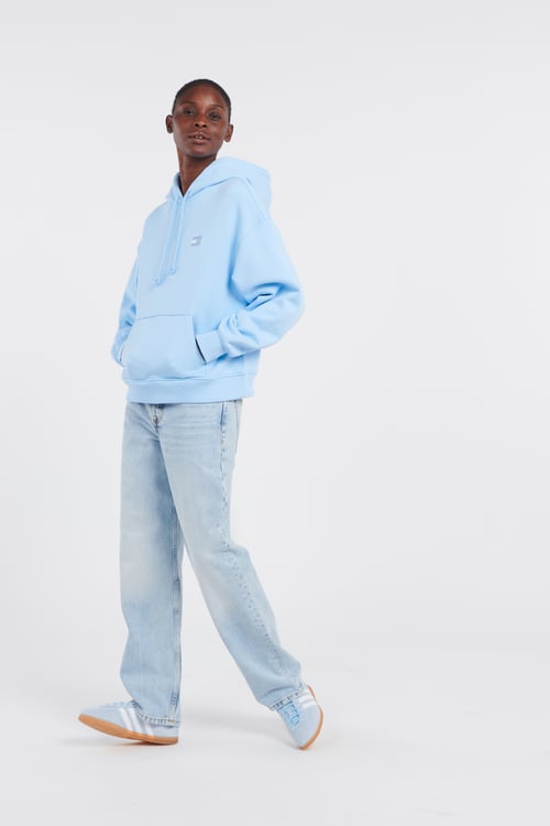 TOMMY JEANS Hoodie Bleu
