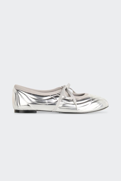 JW PEI Ballerines Argent