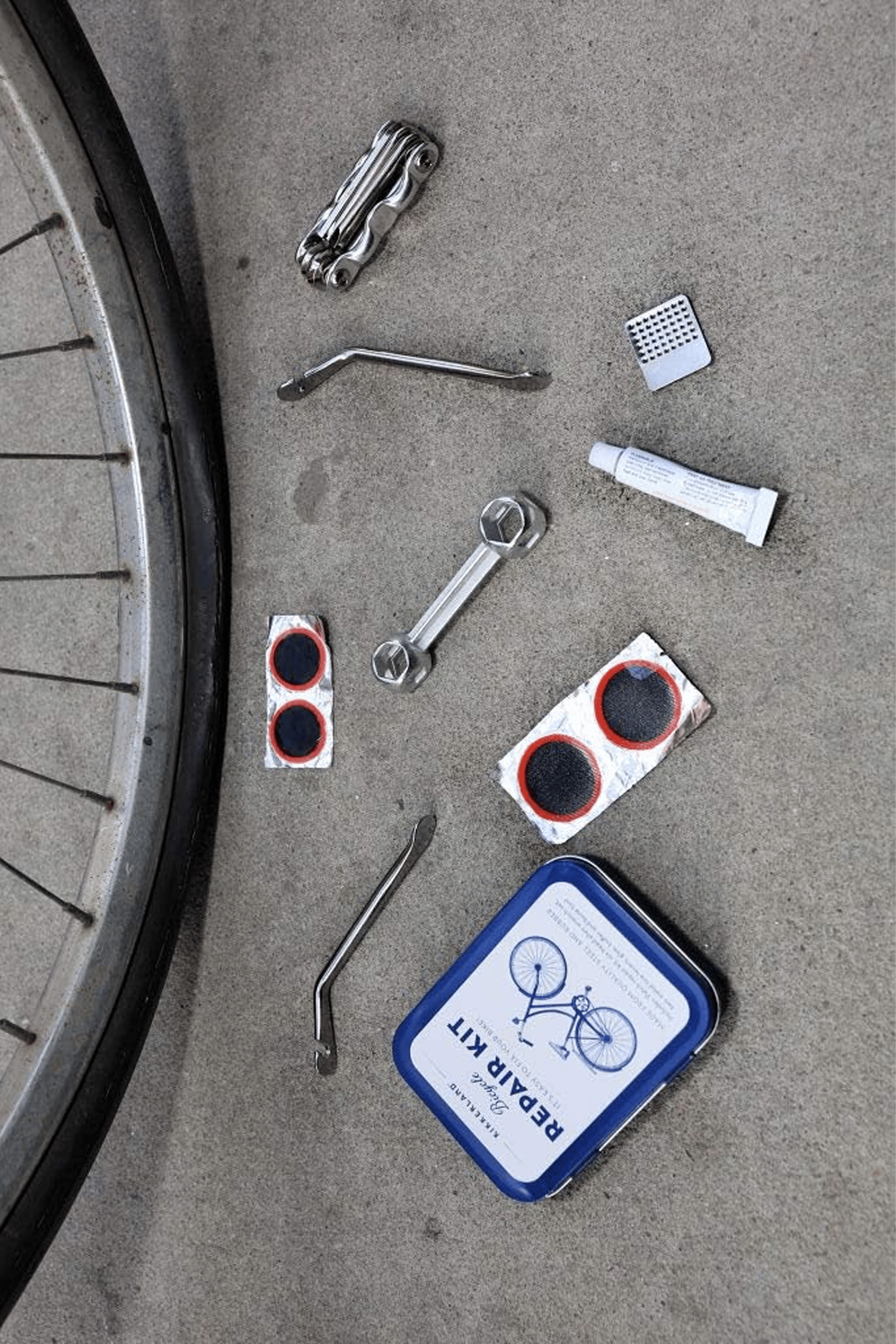 Kit de réparation de vélo Multicolore