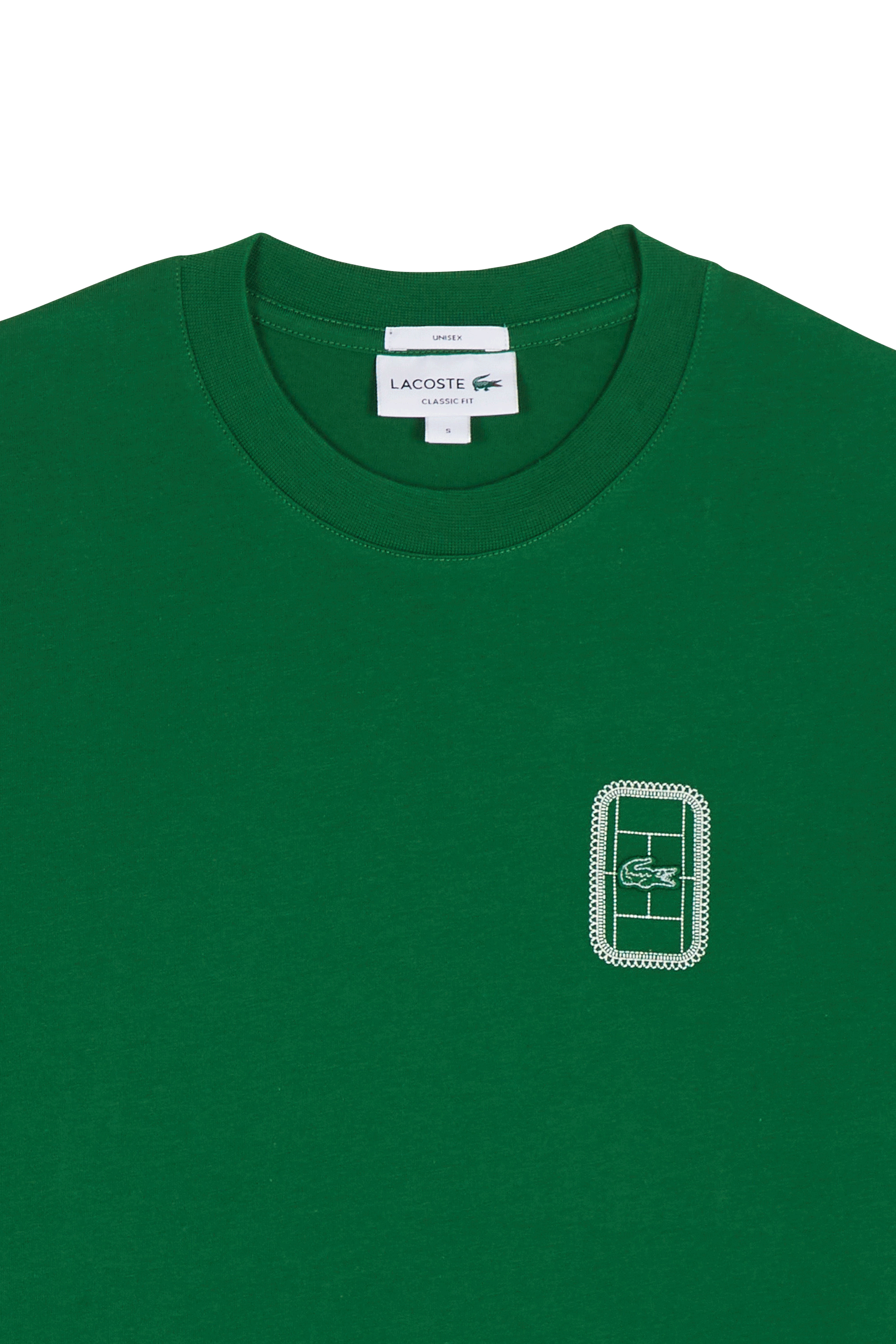 T-shirt  | Vert LACOSTE Femme