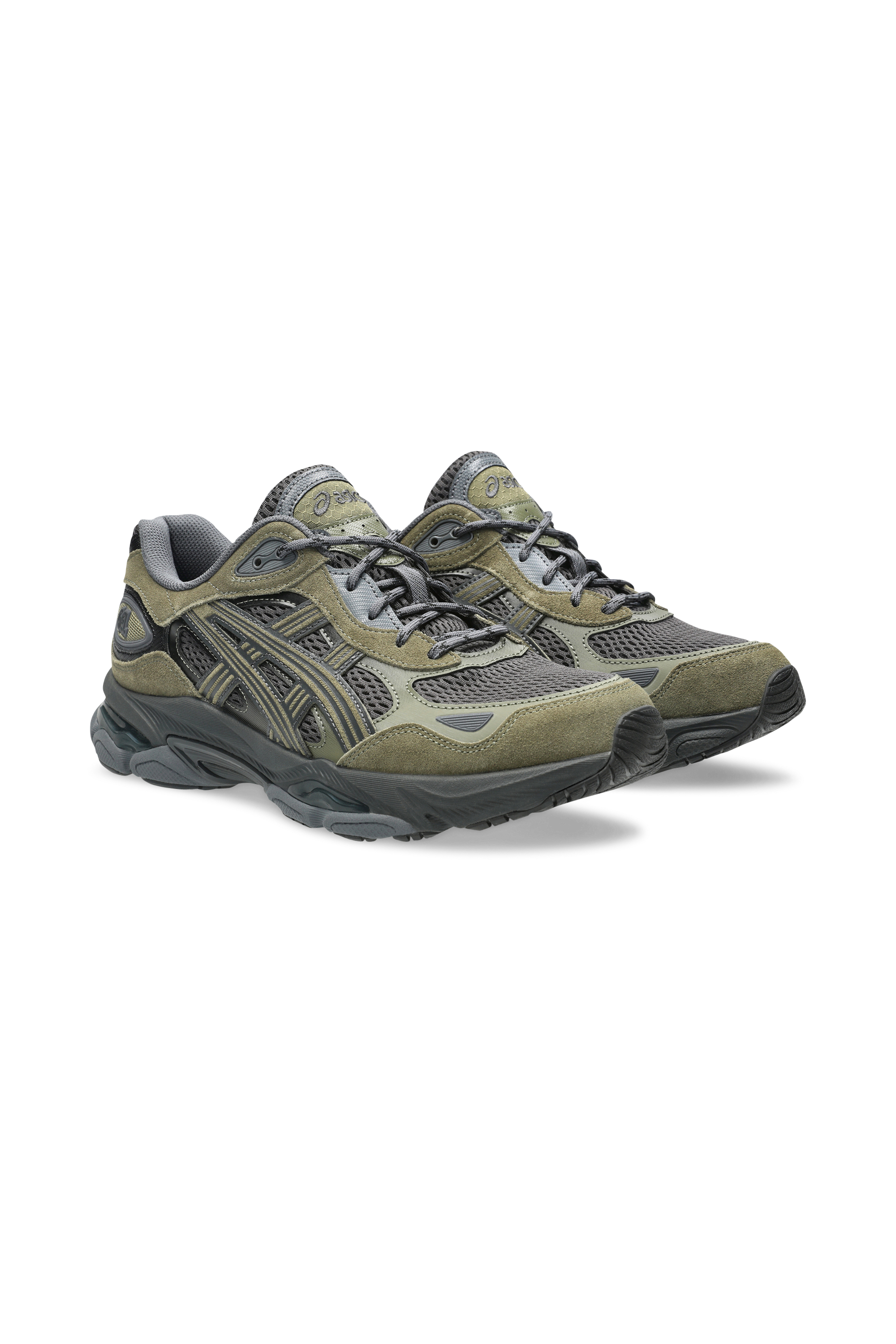 Men?s Storm 96 LO fabric and leather sneakers | Grey ASICS Men