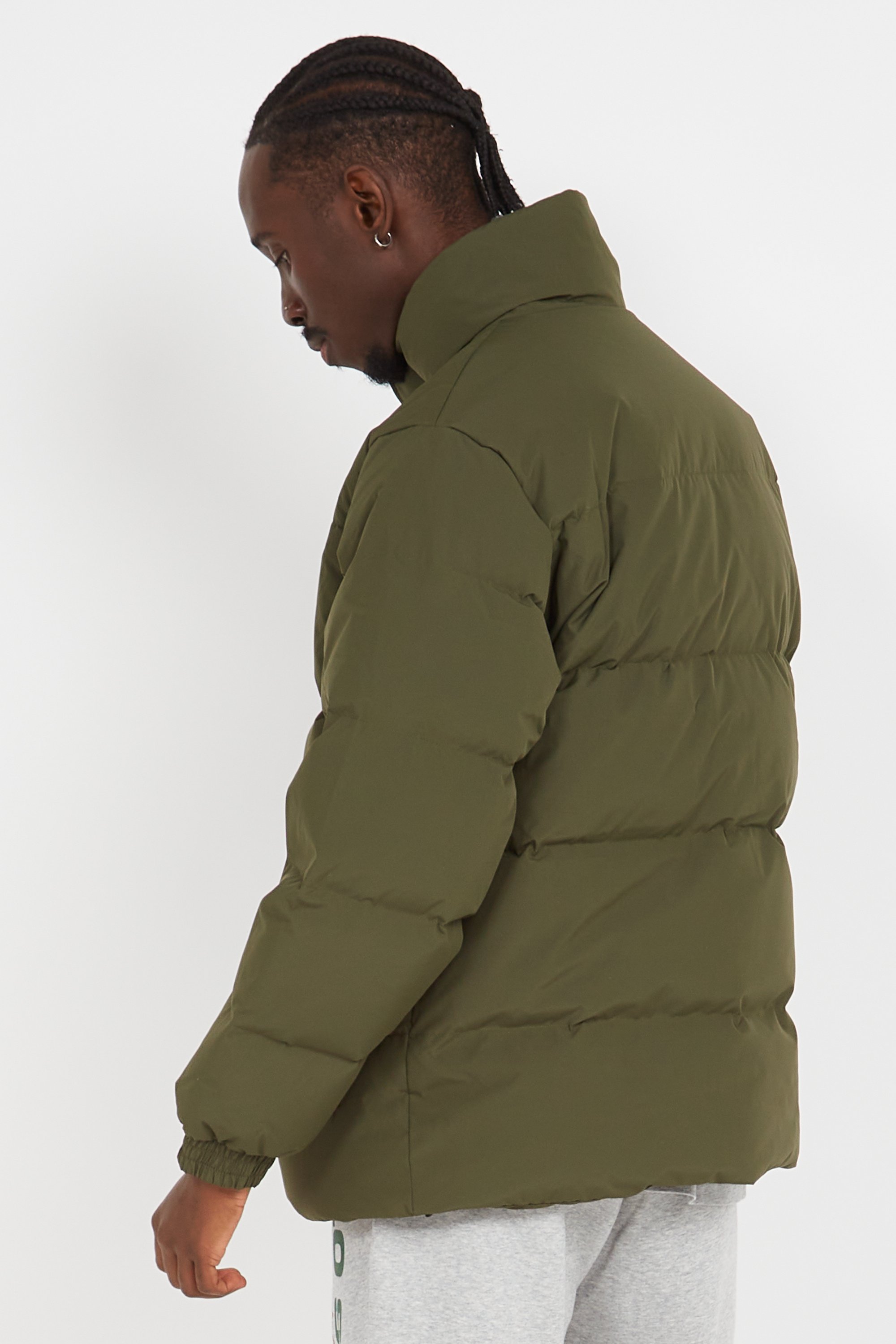 High-Neck padded jacket Danville Khaki Carhartt wip - Men | Citadium