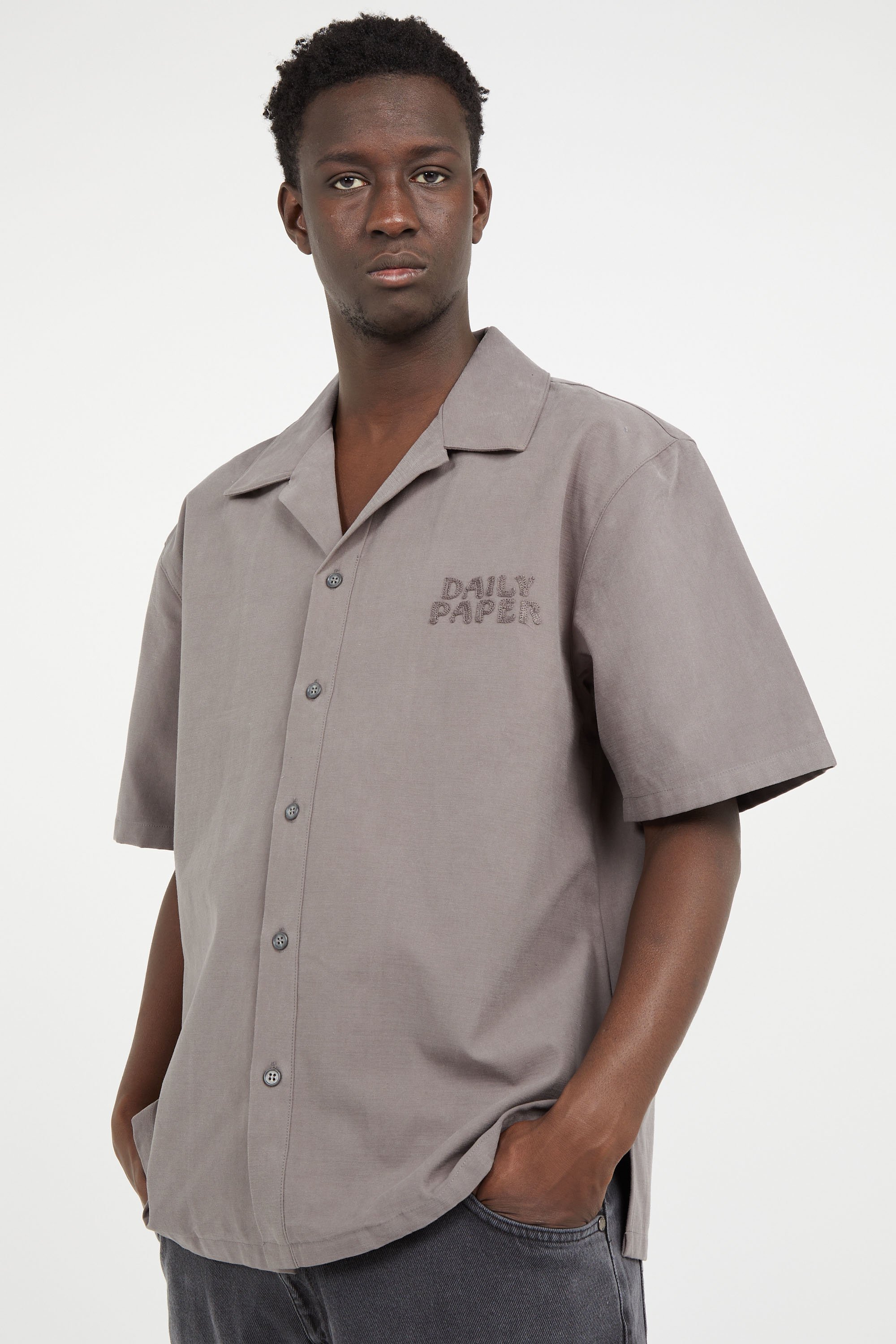 Shirt | Grey by DAILY PAPER Shirt Grey