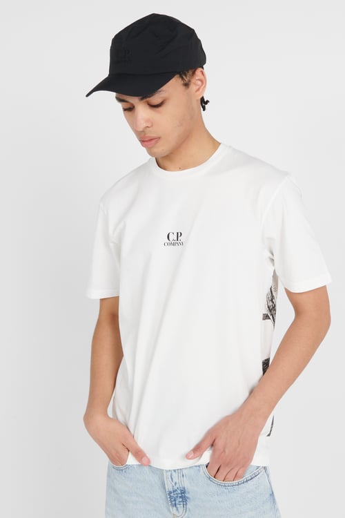 C.P. COMPANY T-shirt Blanc