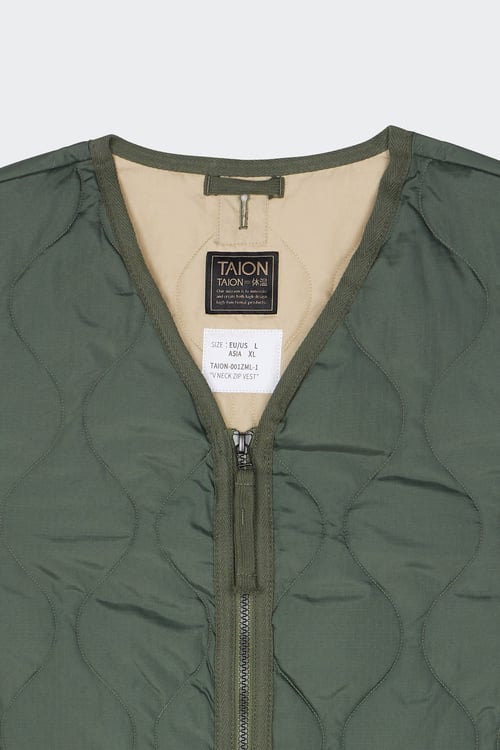 TAION Doudoune Kaki